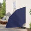 Balkon Afskærmning 140 x 140 cm Polyester Mørkeblå