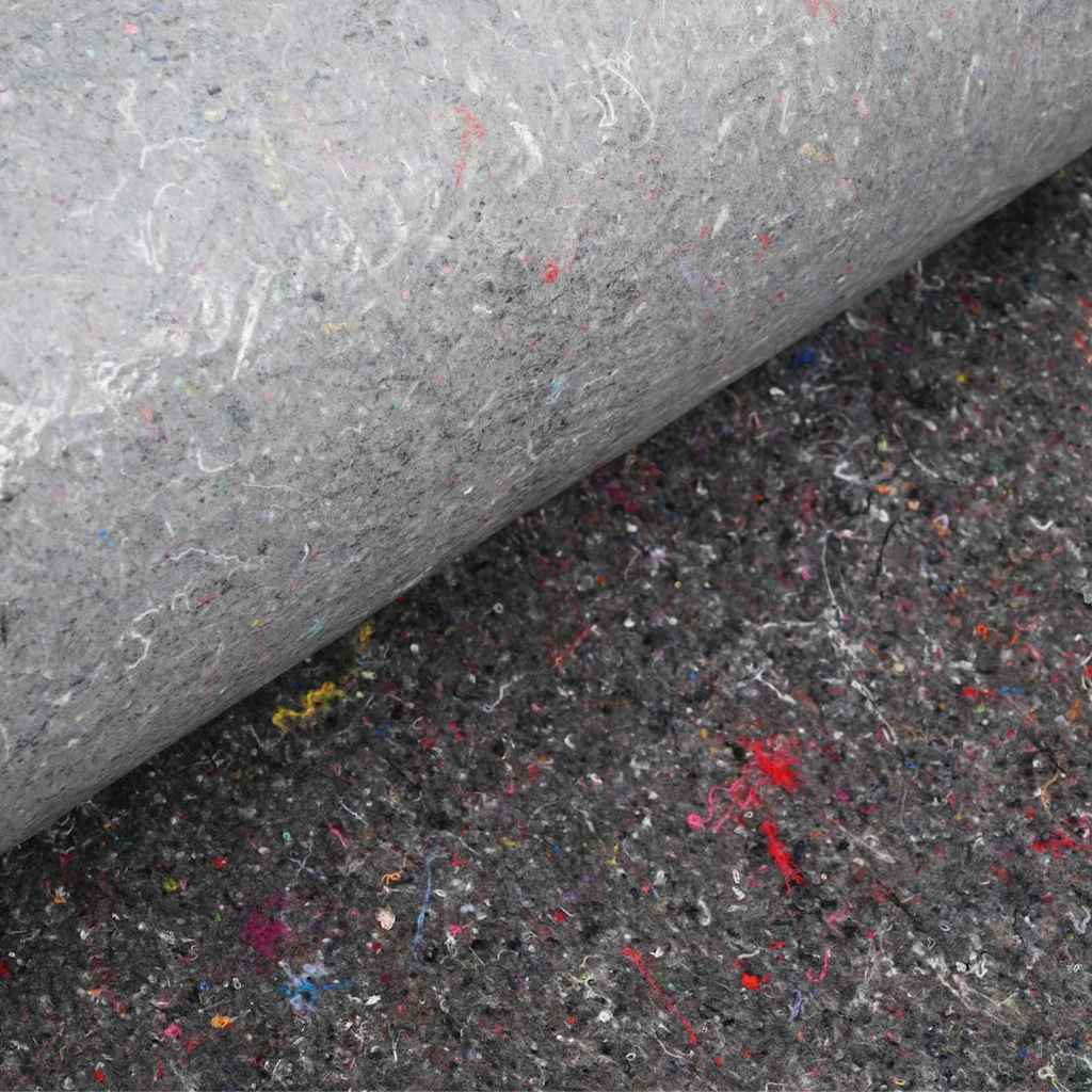 Damfleece 1 x 10 m Polyester og Bomuld Grå