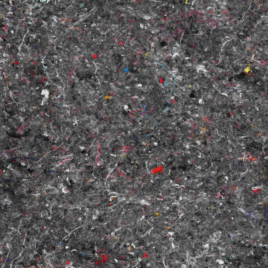 Damfleece 1 x 10 m Polyester og Bomuld Grå