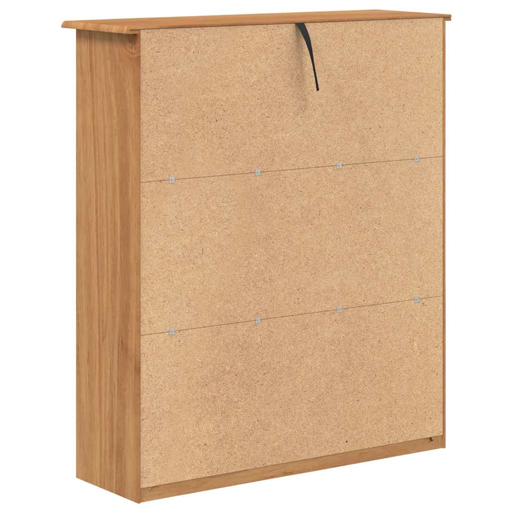 Skab ASKIM 91 x 30 x 104 cm Massivt fyrretræ