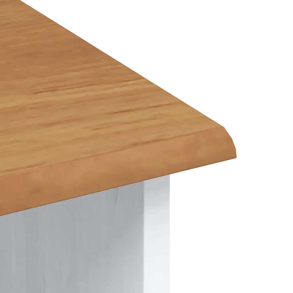 Skab ASKIM 91 x 30 x 104 cm Massivt fyrretræ