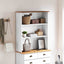 Skab ASKIM 91 x 30 x 104 cm Massivt fyrretræ