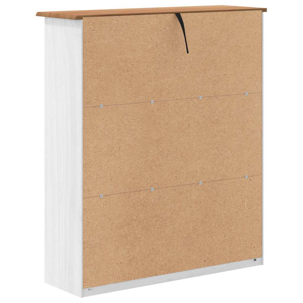 Skab ASKIM 91 x 30 x 104 cm Massivt fyrretræ