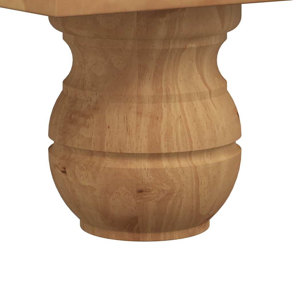 Opbevaringsbænk ASKIM Brun 100 x 39 x 62 cm Massiv fyrretræ
