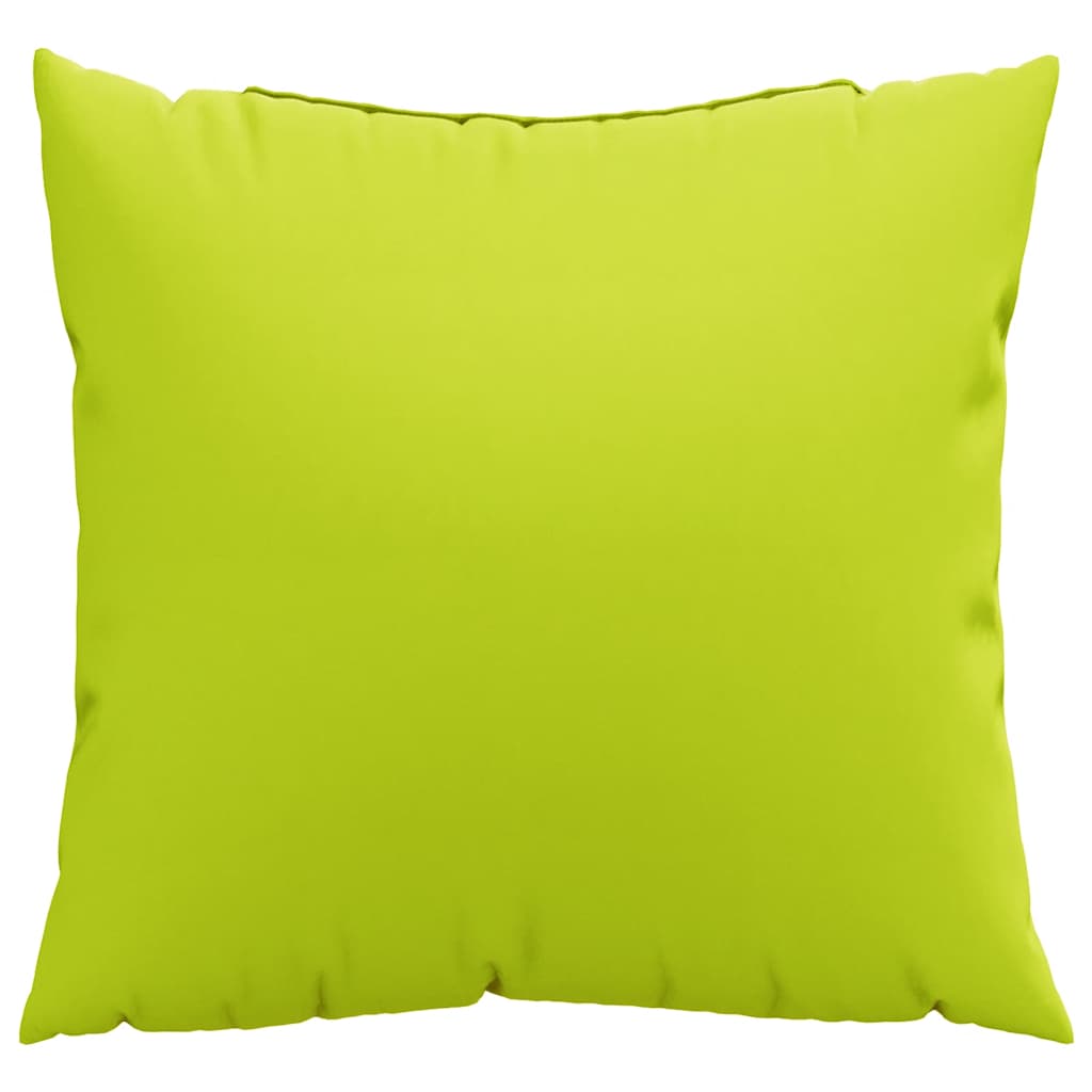 sofahynder 4 stk. lysegrønne 60x60 cm stof