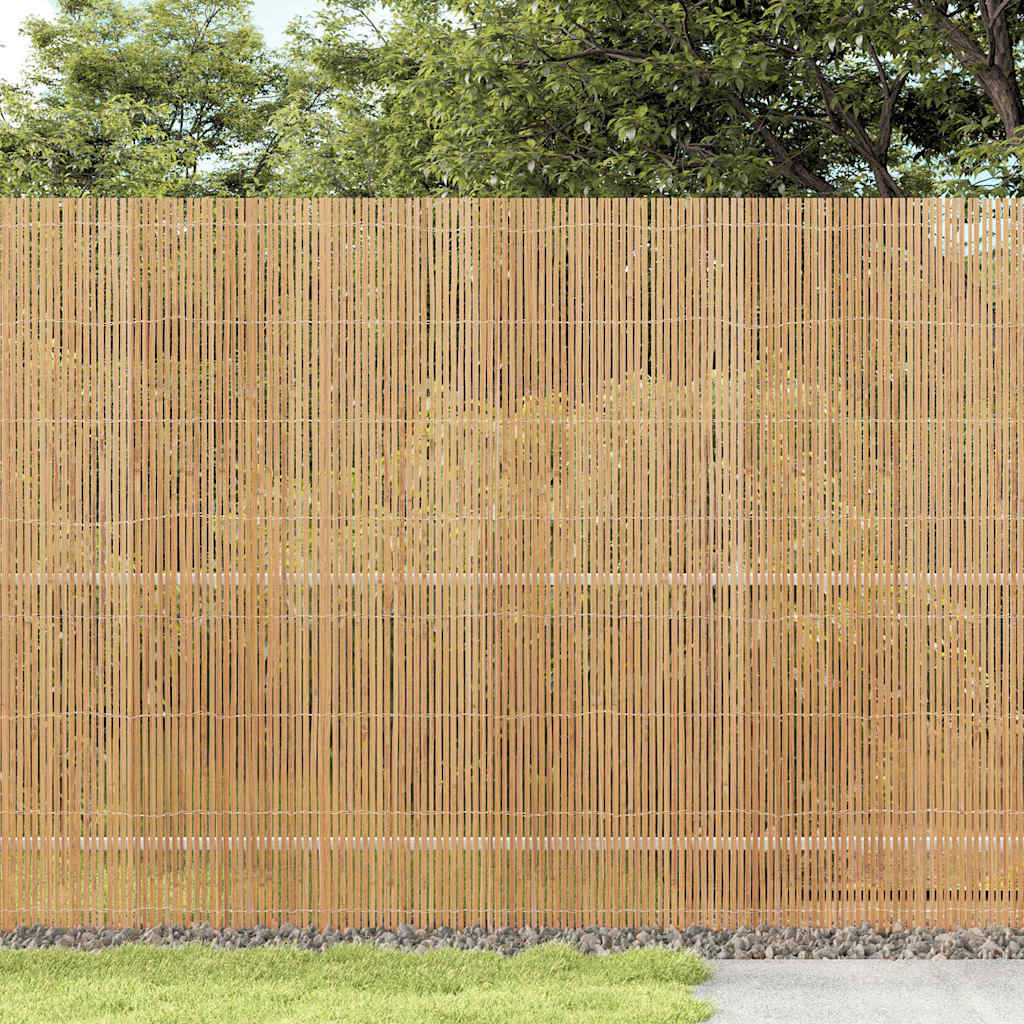 Bambushegn Naturfarvet 400 x 150 cm Bambus