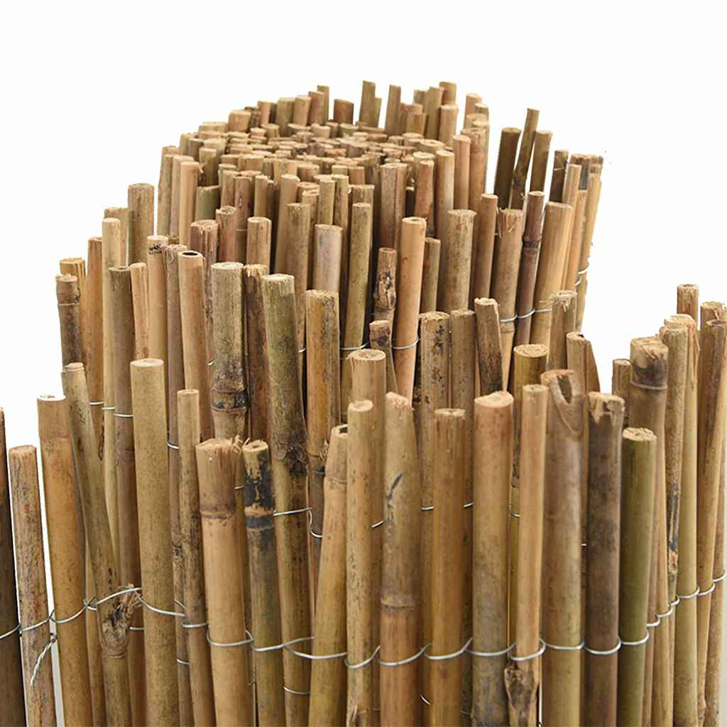 Bambushegn 300 x 125 cm Bambus Naturfarvet