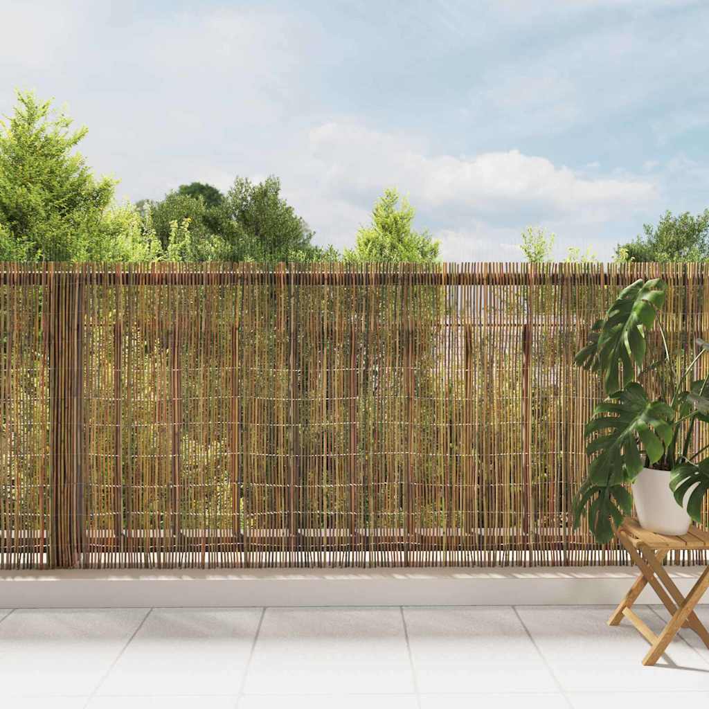 Bambushegn 300 x 125 cm Bambus Naturfarvet