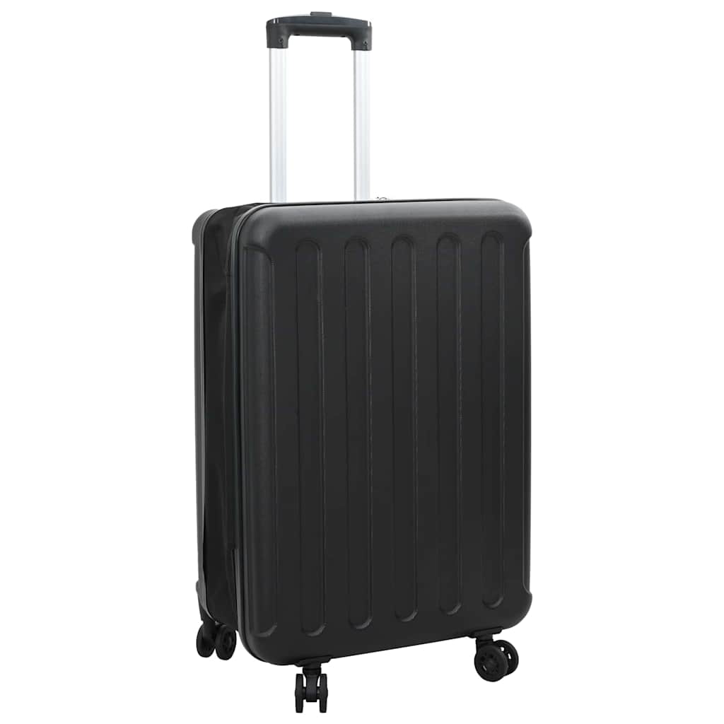 Kuffert med lås Sort 34 x 23 x 55.5 cm ABS Plastik