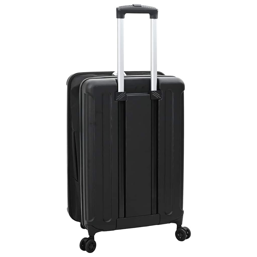 Kuffert med lås Sort 34 x 23 x 55.5 cm ABS Plastik
