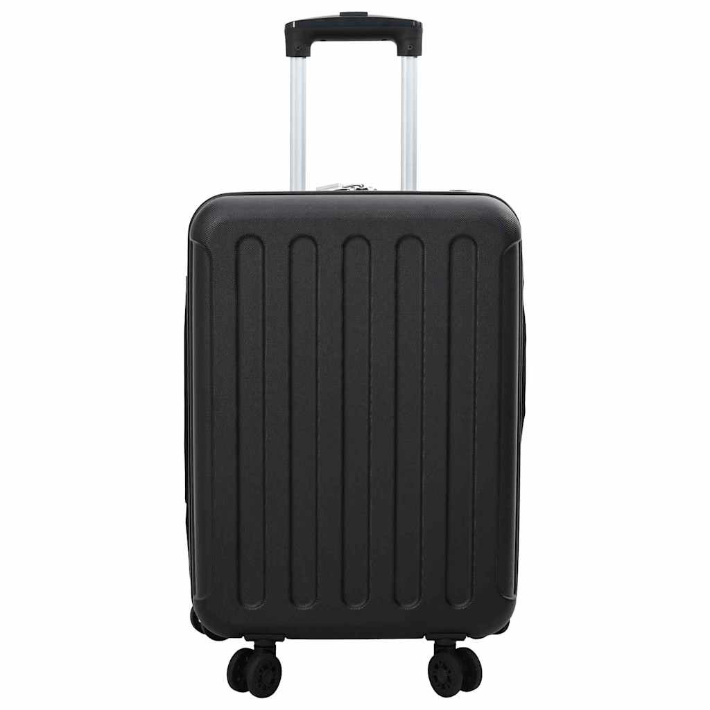 Kuffert med lås Sort 34 x 23 x 55.5 cm ABS Plastik