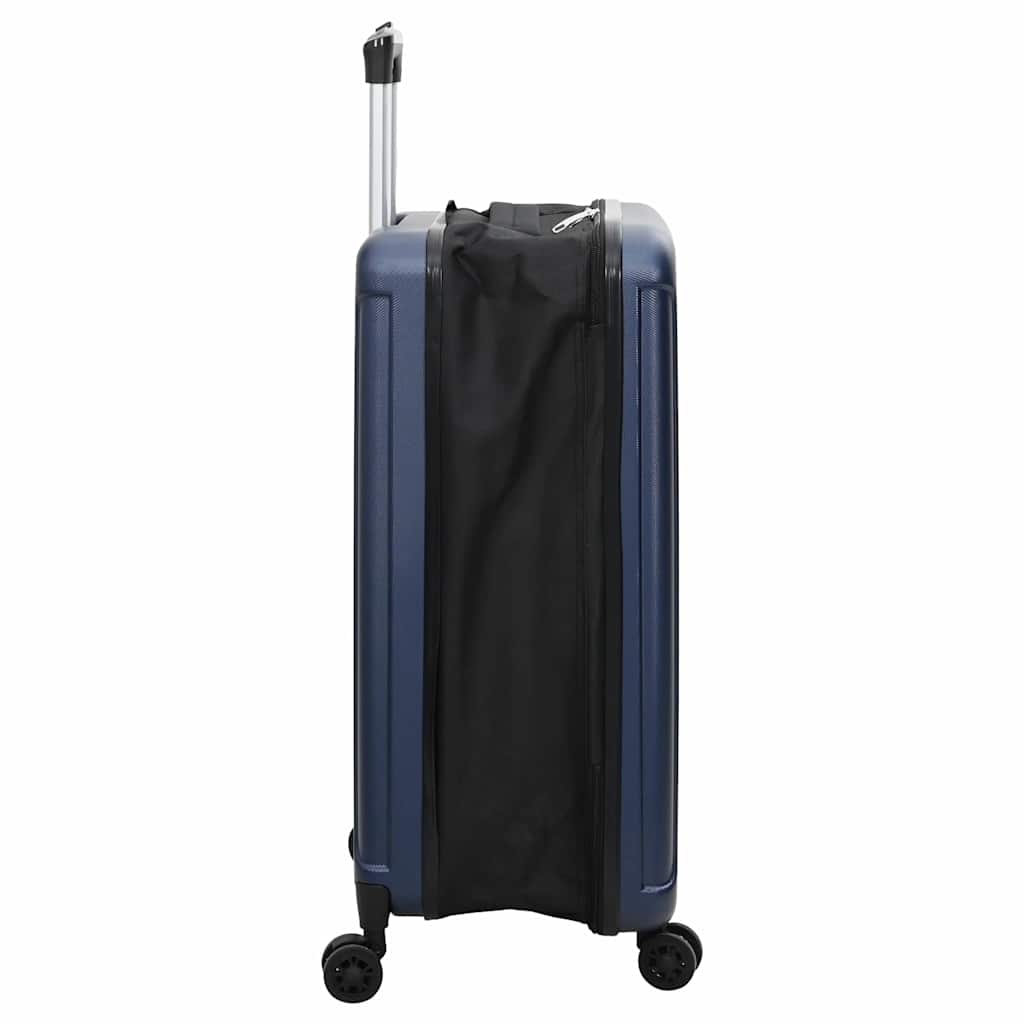 Kuffert med lås Mørkeblå 34 x 23 x 55.5 cm ABS Plastik