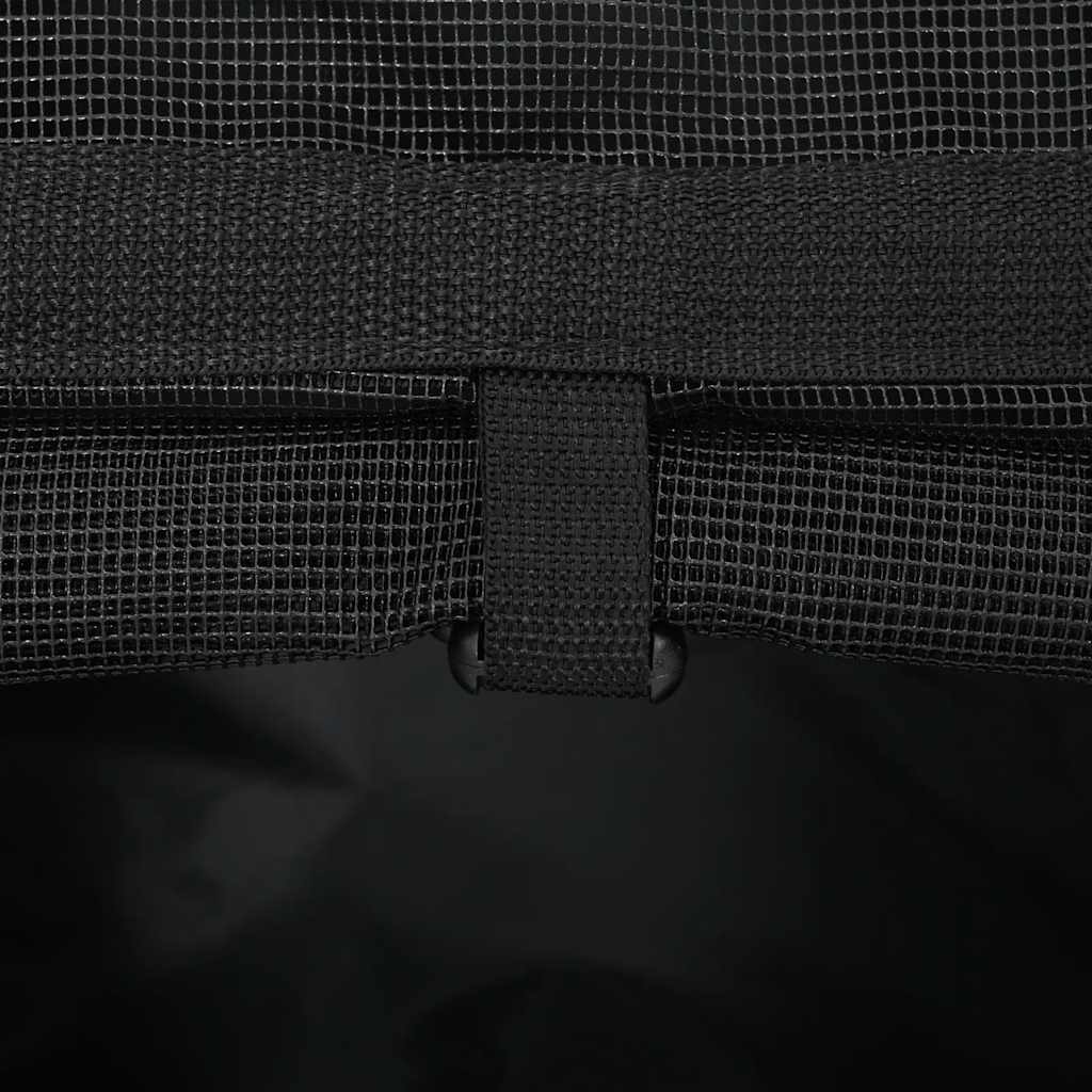 kæledyrsvogn 3-i-1 design blå 48x32x(57-106) cm oxfordstof