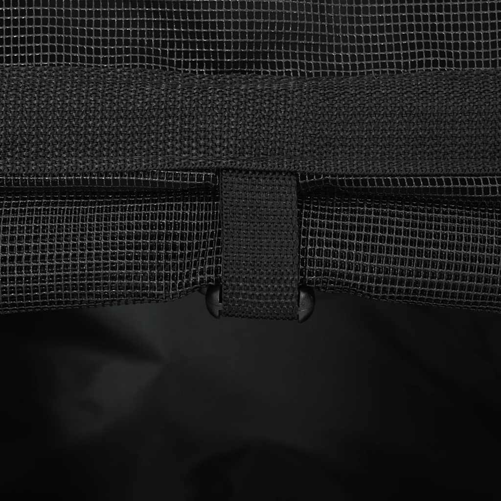 kæledyrsvogn 3-i-1 design grå 48x32x(57-106) cm oxfordstof