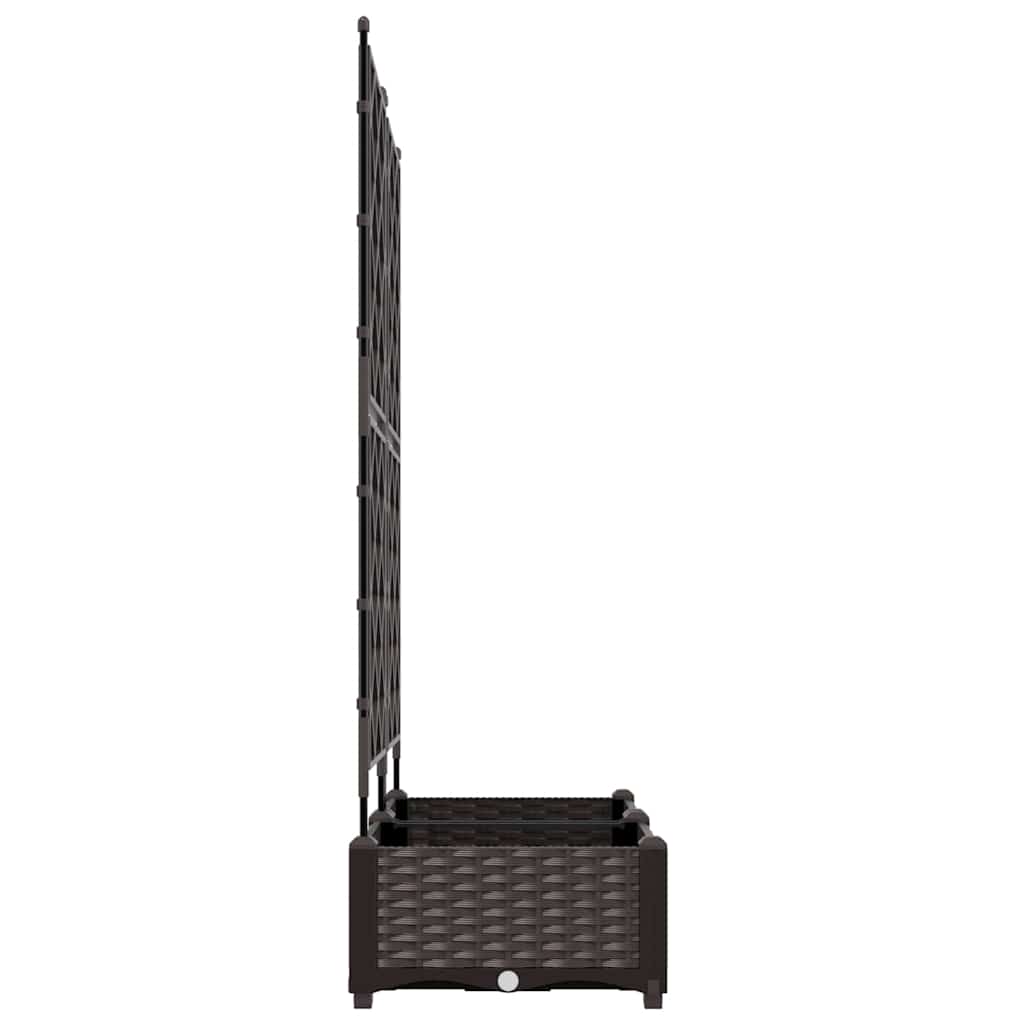 Have Blomsterkrukke 2 stk. Brun 80 x 40 x 125,5 cm PP