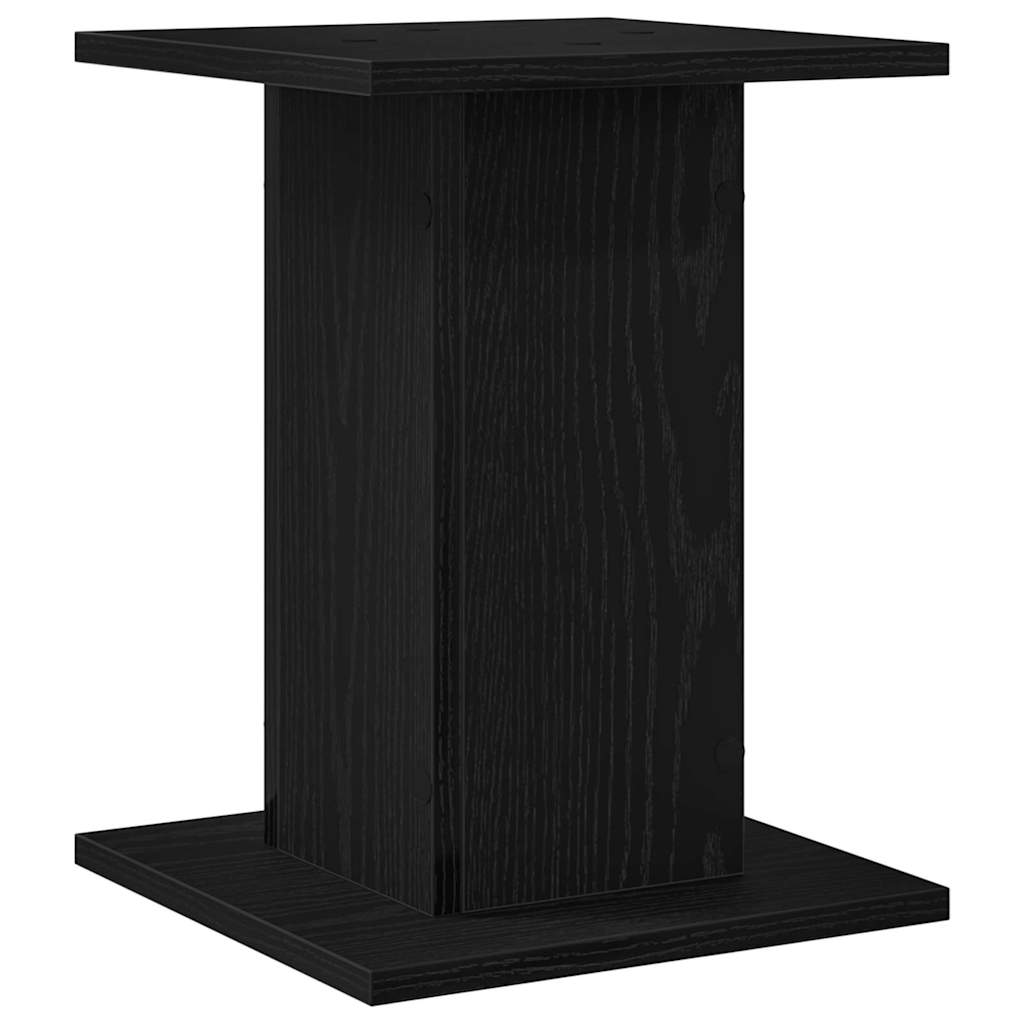 Højtaler Stativer 2 stk. Sort eg 30 x 30 x 40 cm