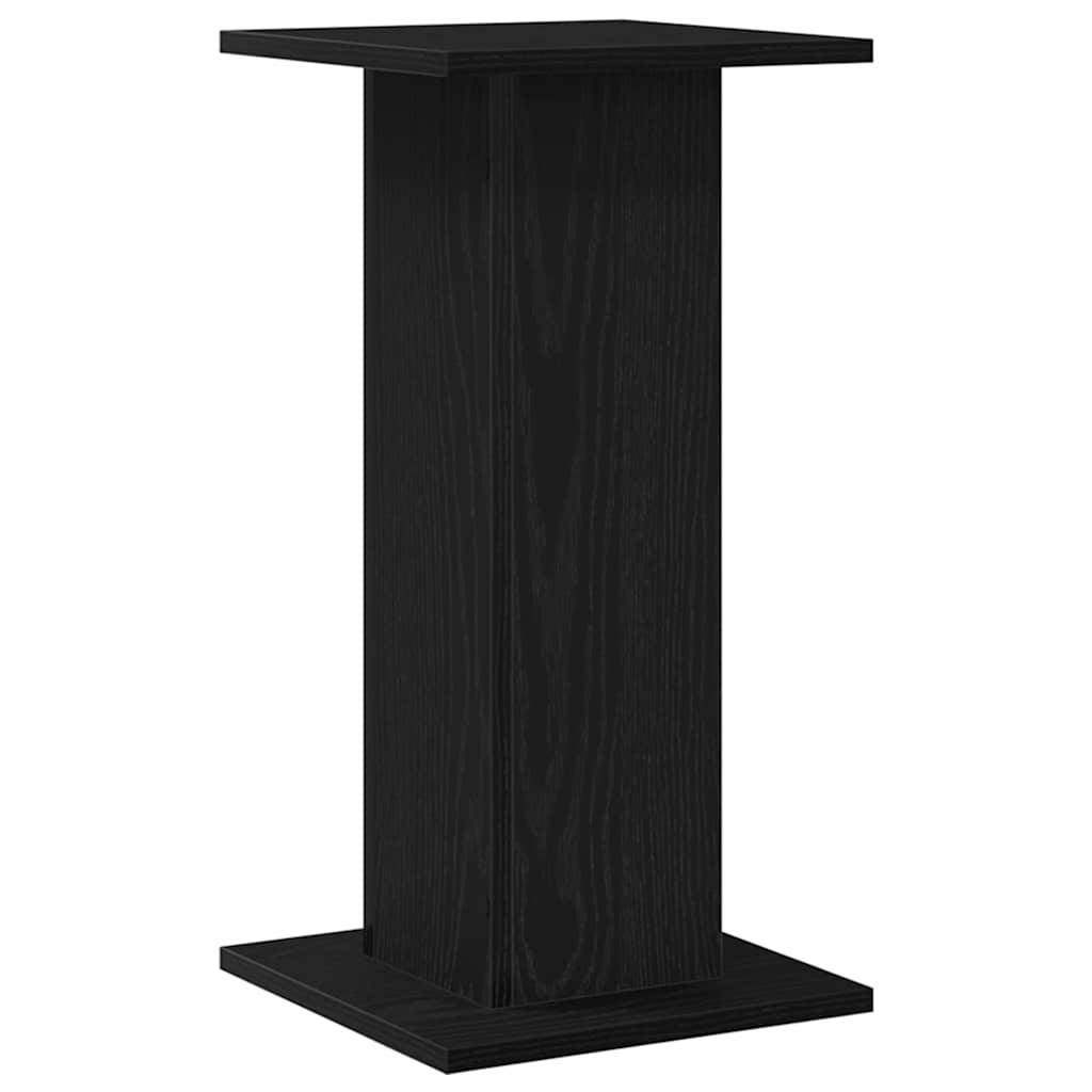 Højtaler Stativer 2 stk. Sort eg 30 x 30 x 60 cm