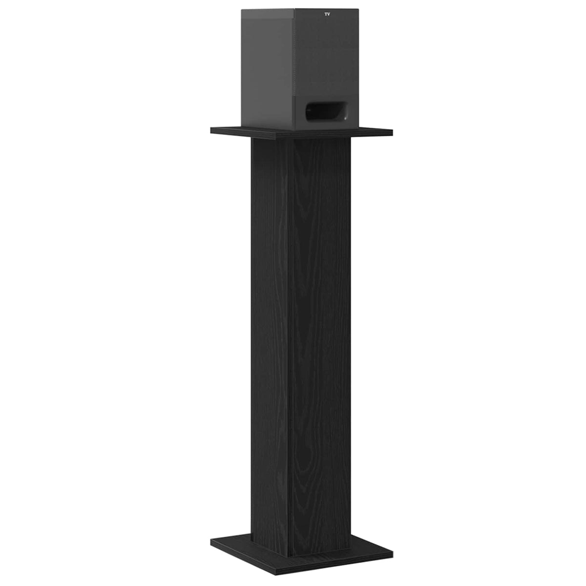 Højtaler Stativer 2 stk. Sort eg 30 x 30 x 95 cm