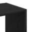 Bogreol Sort eg 68.5 x 32 x 68.5 cm