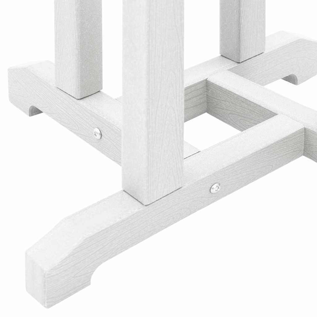 Barbord Hvid 55 x 55 x 107 cm Polyethylen