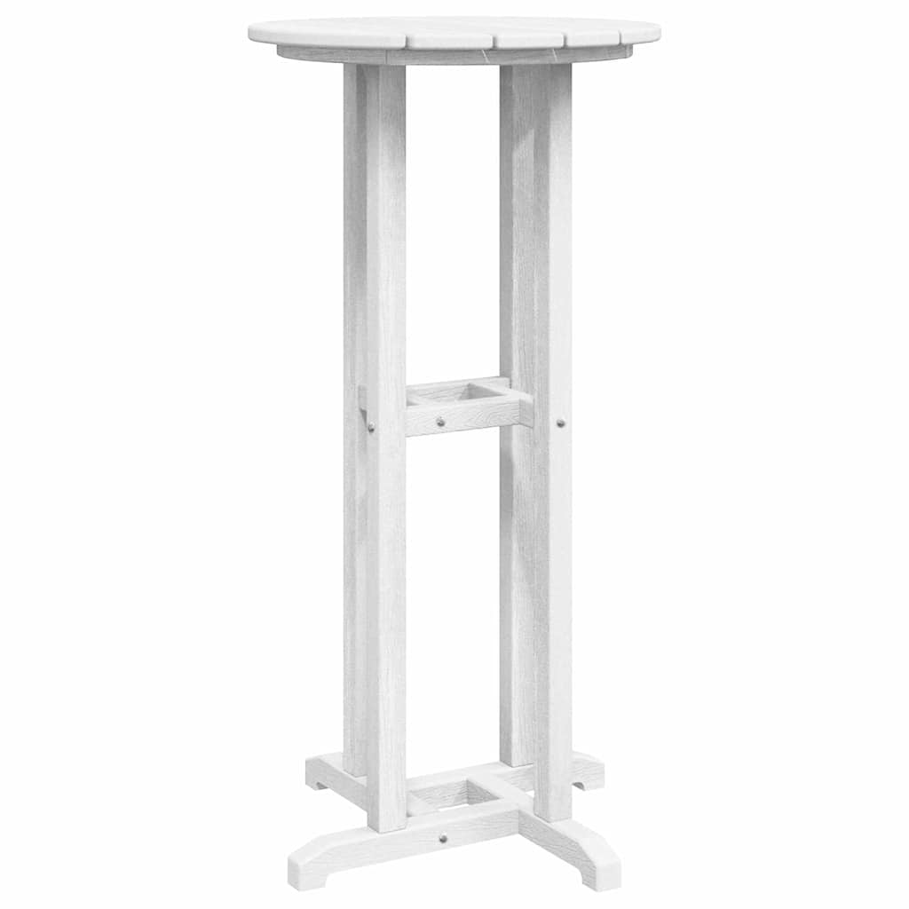Barbord Hvid 55 x 55 x 107 cm Polyethylen