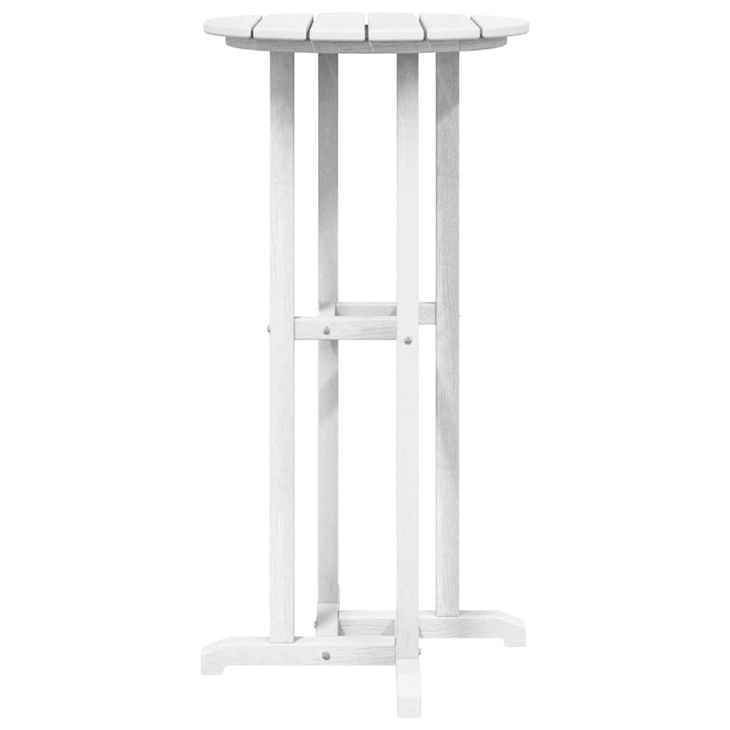Barbord Hvid 55 x 55 x 107 cm Polyethylen