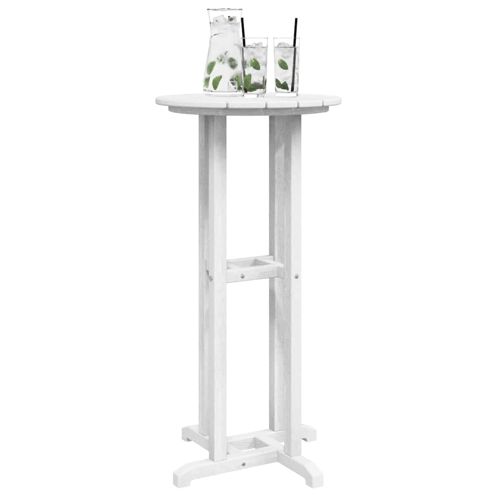 Barbord Hvid 55 x 55 x 107 cm Polyethylen