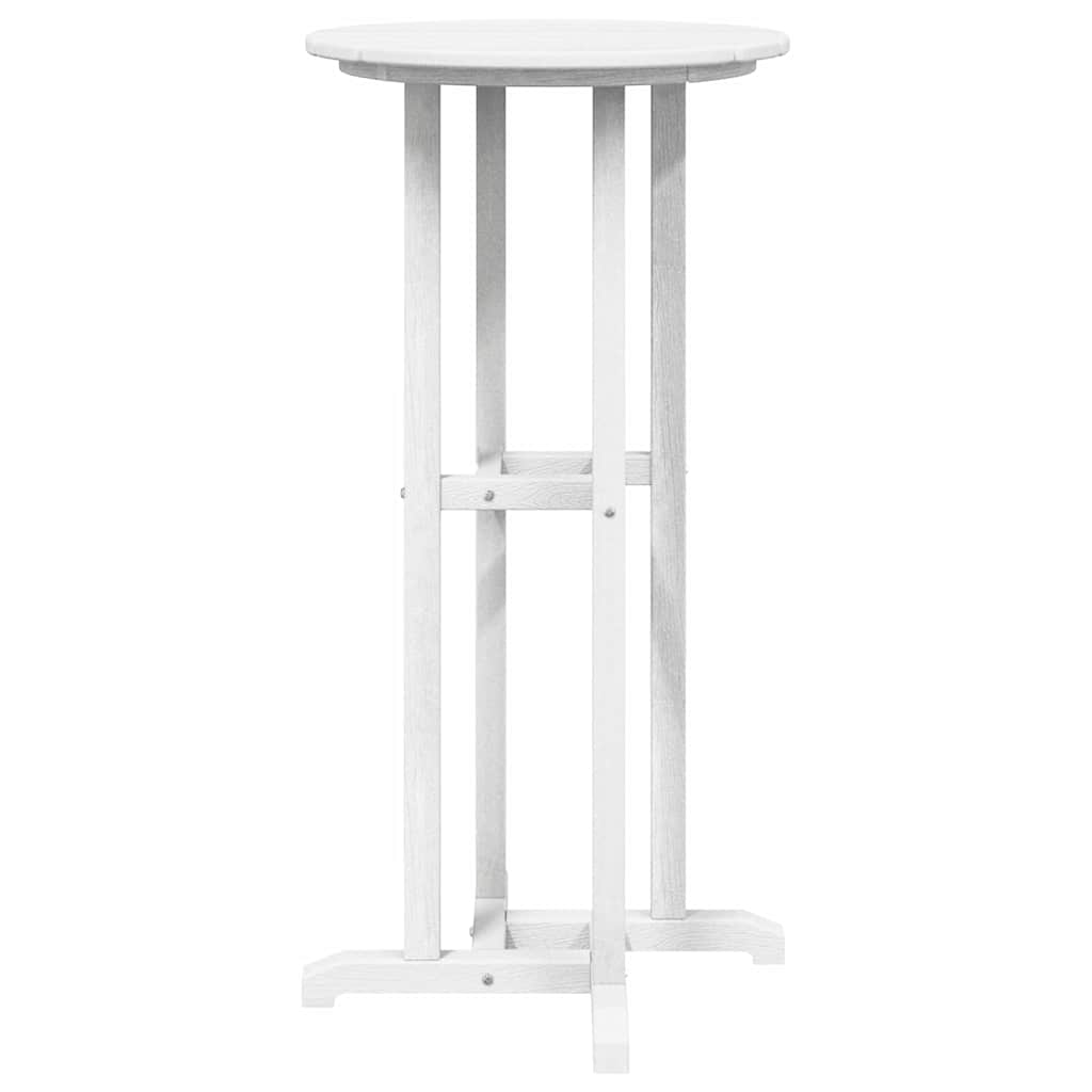 Barbord Hvid 55 x 55 x 107 cm Polyethylen