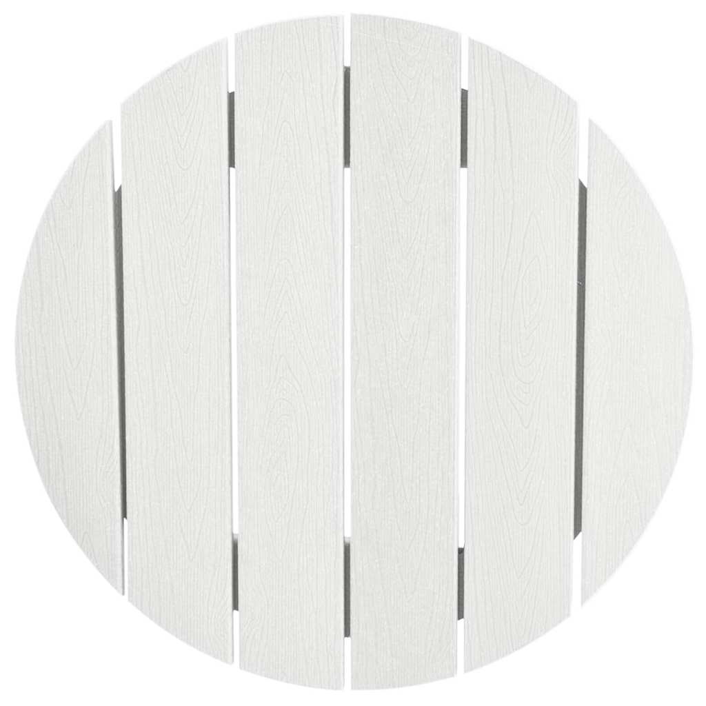 Barbord Hvid 55 x 55 x 107 cm Polyethylen