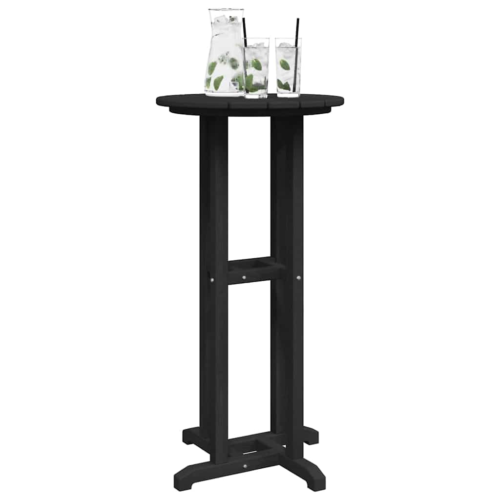 Barbord Sort 55 x 55 x 107 cm Polyethylen