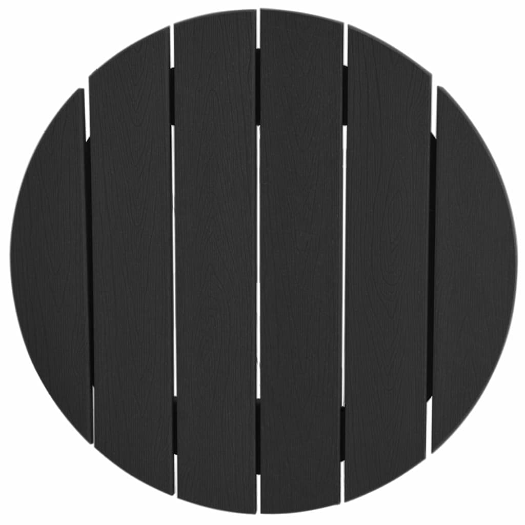 Barbord Sort 55 x 55 x 107 cm Polyethylen