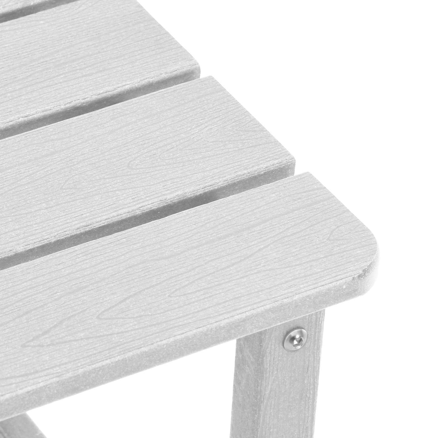 Sidebord Hvid 38 x 38 x 46 cm Polyethylen
