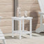 Sidebord Hvid 38 x 38 x 46 cm Polyethylen