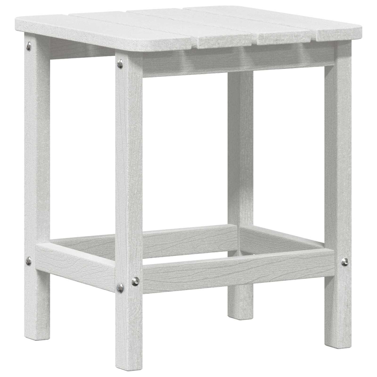 Sidebord Hvid 38 x 38 x 46 cm Polyethylen