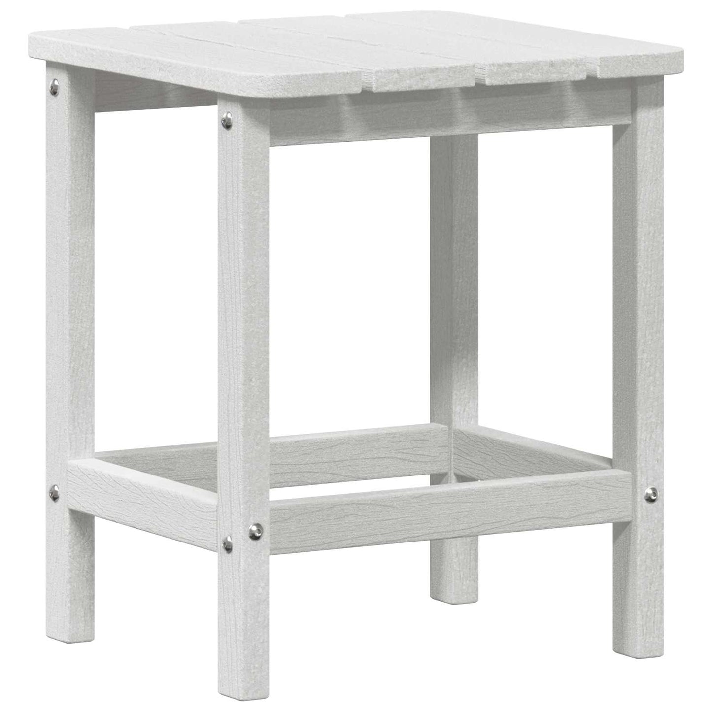 Sidebord Hvid 38 x 38 x 46 cm Polyethylen