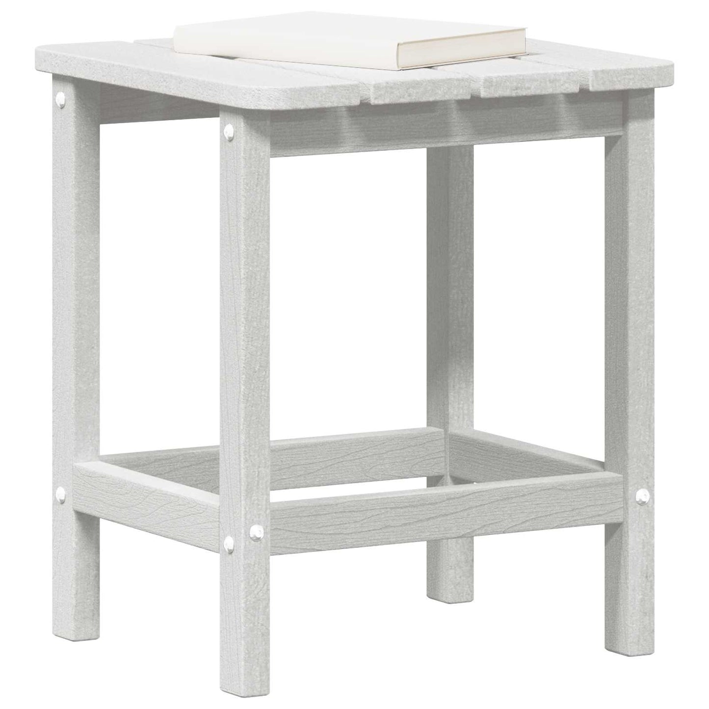 Sidebord Hvid 38 x 38 x 46 cm Polyethylen