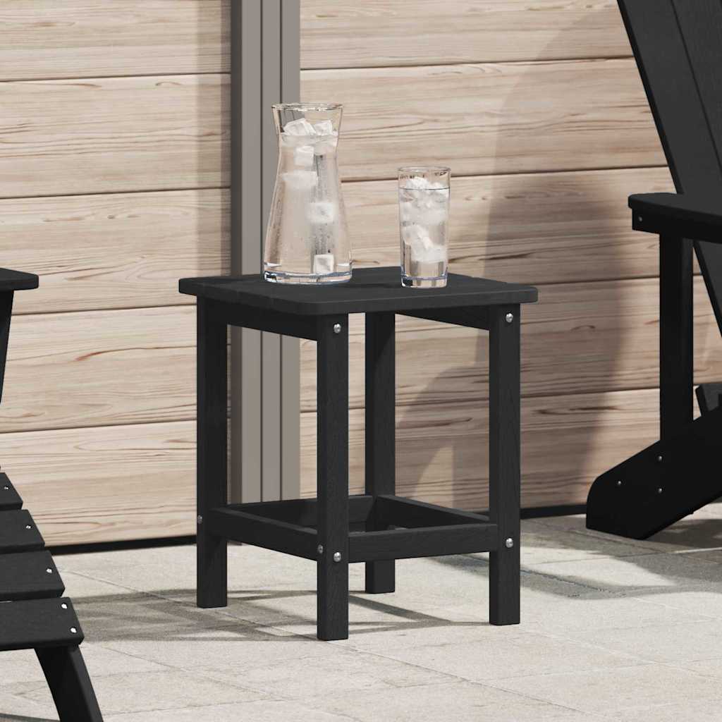 Sidebord Sort 38 x 38 x 46 cm Polyethylen