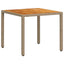 Have Spisebordssæt 3 stk. Beige polyrattan