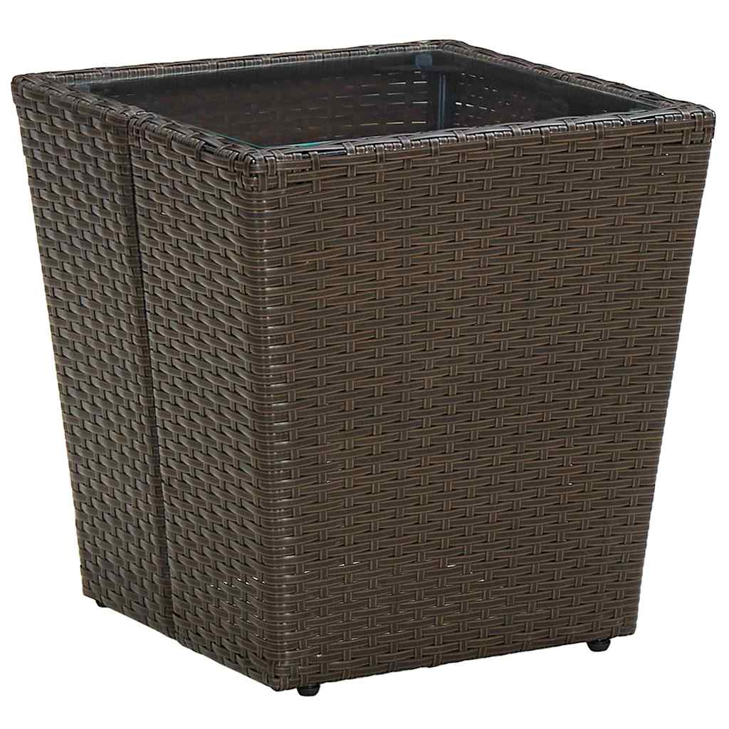 Have Bistro Sæt 3 stk. Brun polyrattan