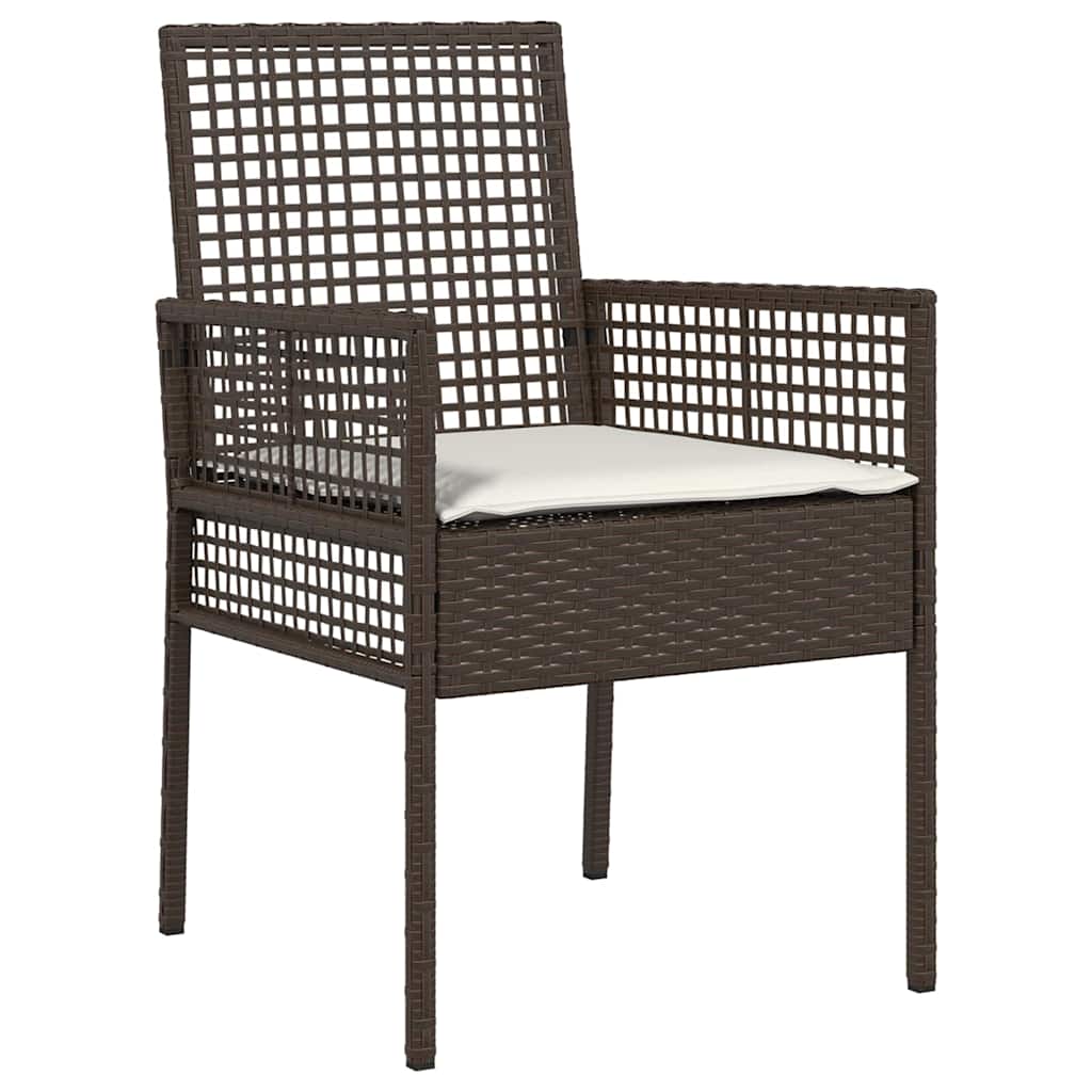 Have Bistro Sæt 3 stk. Brun polyrattan