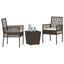 Have Bistro Sæt 3 stk. Brun polyrattan