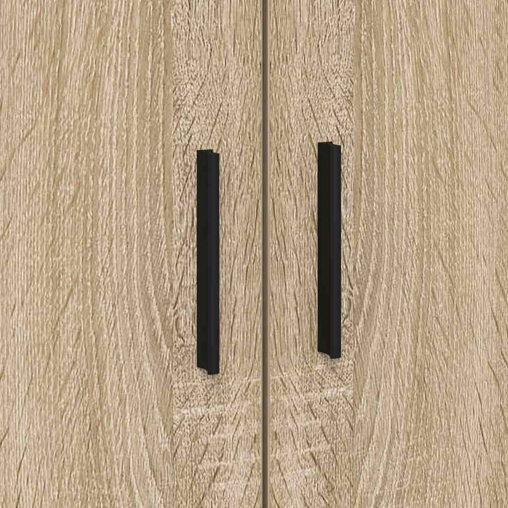 Sengestel med skuffe Sonoma eg 80 x 200 cm Konstrueret træ