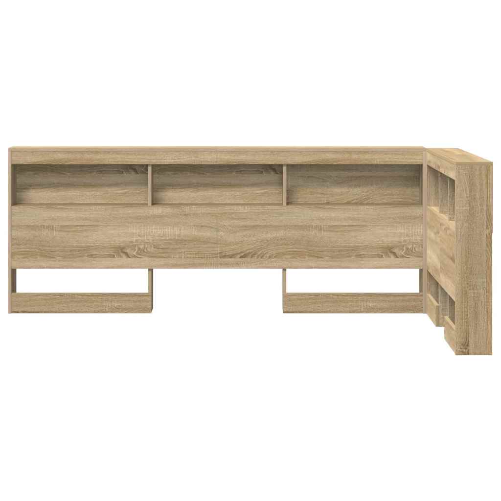 Opbevaringshovedgavl Sonoma eg 80 cm Konstrueret træ