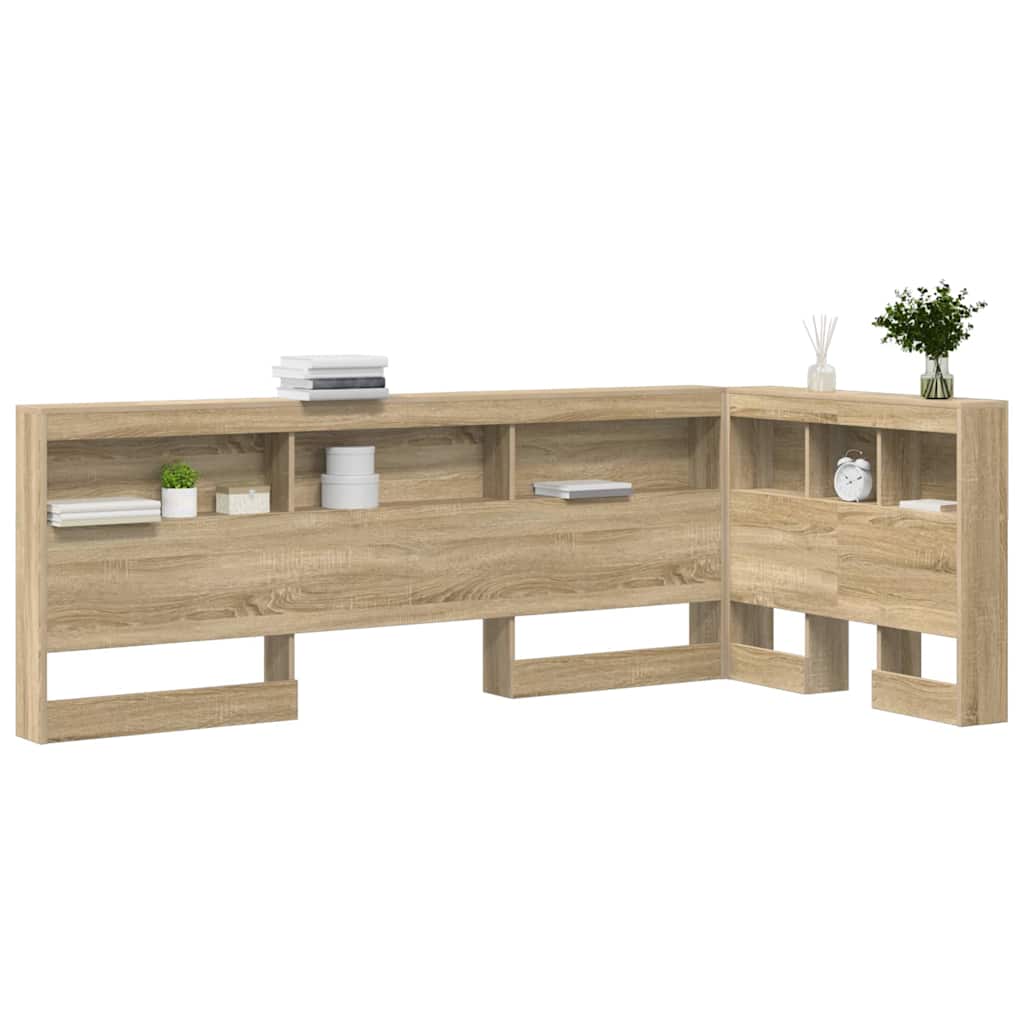Opbevaringshovedgavl Sonoma eg 80 cm Konstrueret træ