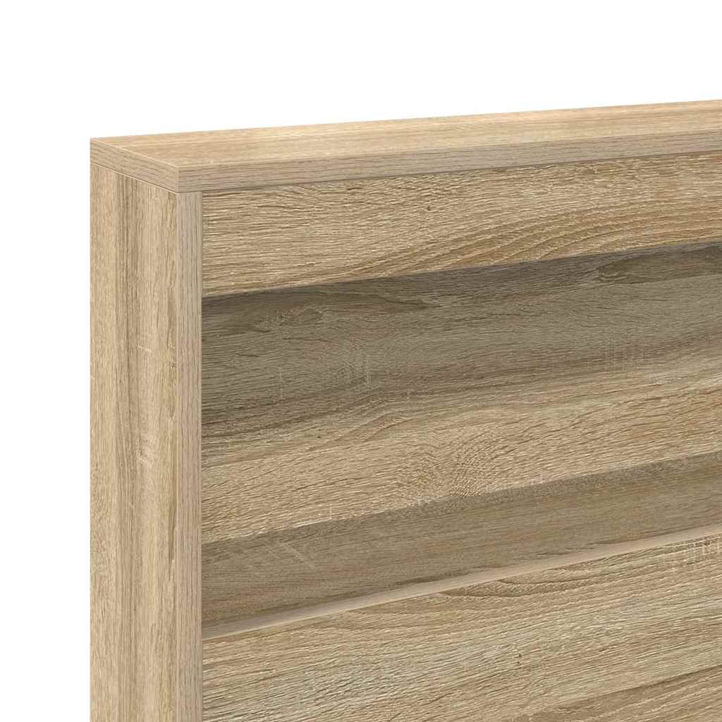 Opbevaringshovedgavl Sonoma eg 120 cm Konstrueret træ