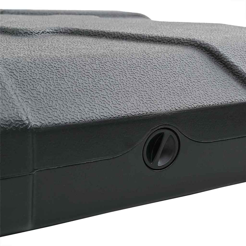 Cantilever parasolbase 110 Sort Højdensitet polyethylen