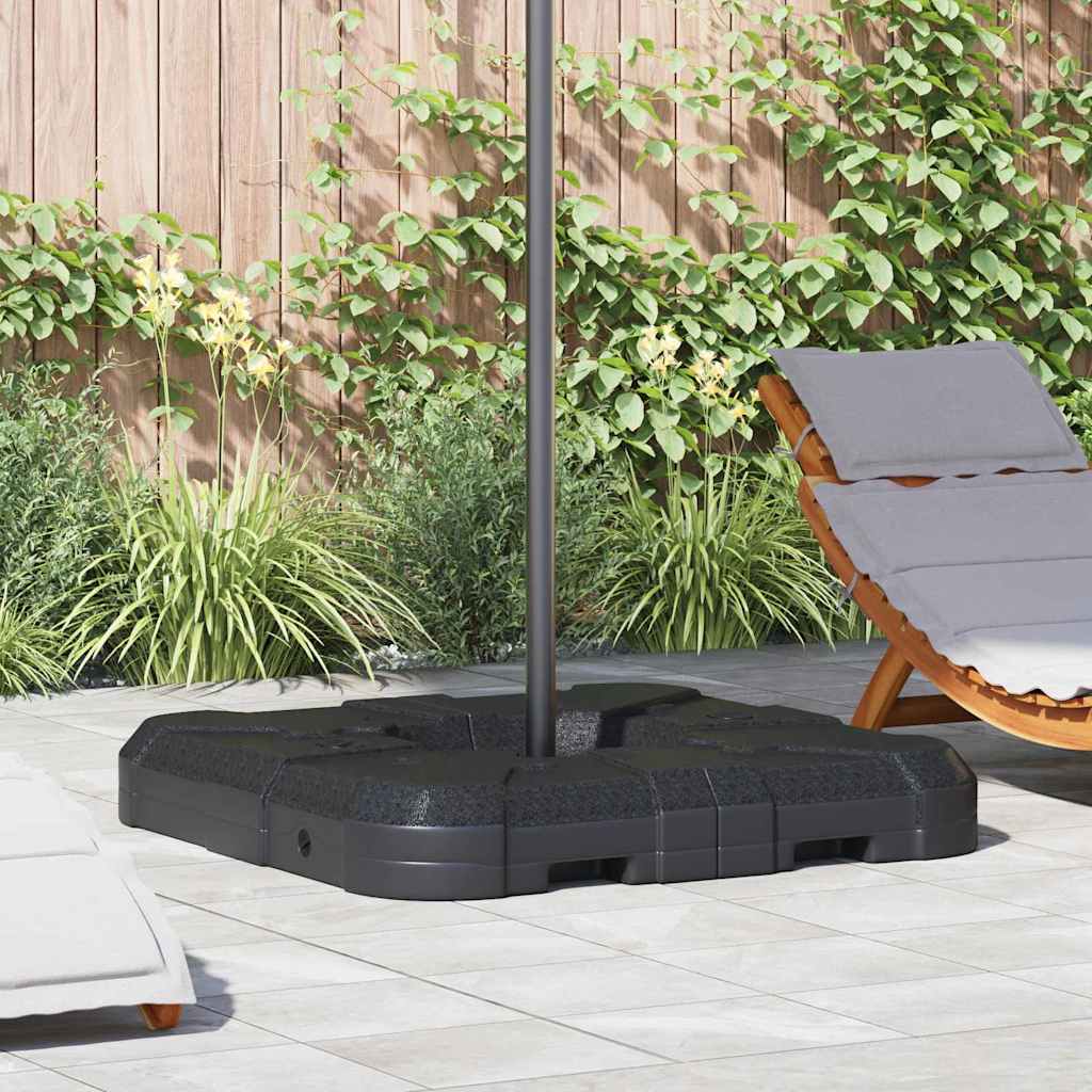 Cantilever parasolbase 110 Sort Højdensitet polyethylen