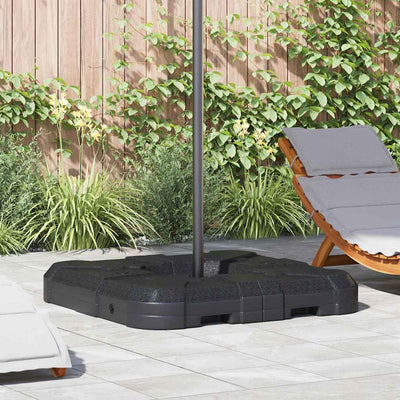 Cantilever parasolbase 110 Sort Højdensitet polyethylen