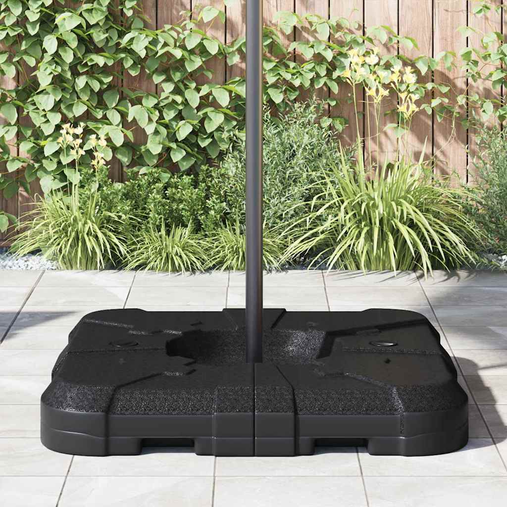 Cantilever parasolbase 110 Sort Højdensitet polyethylen
