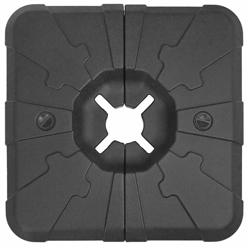 Cantilever parasolbase 110 Sort Højdensitet polyethylen